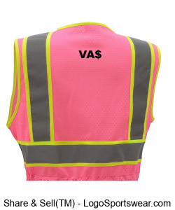 Pink Vest That's Pink Design Zoom